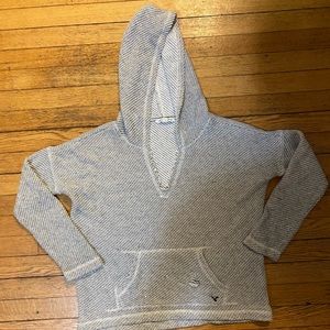 American Eagle woven hoodie